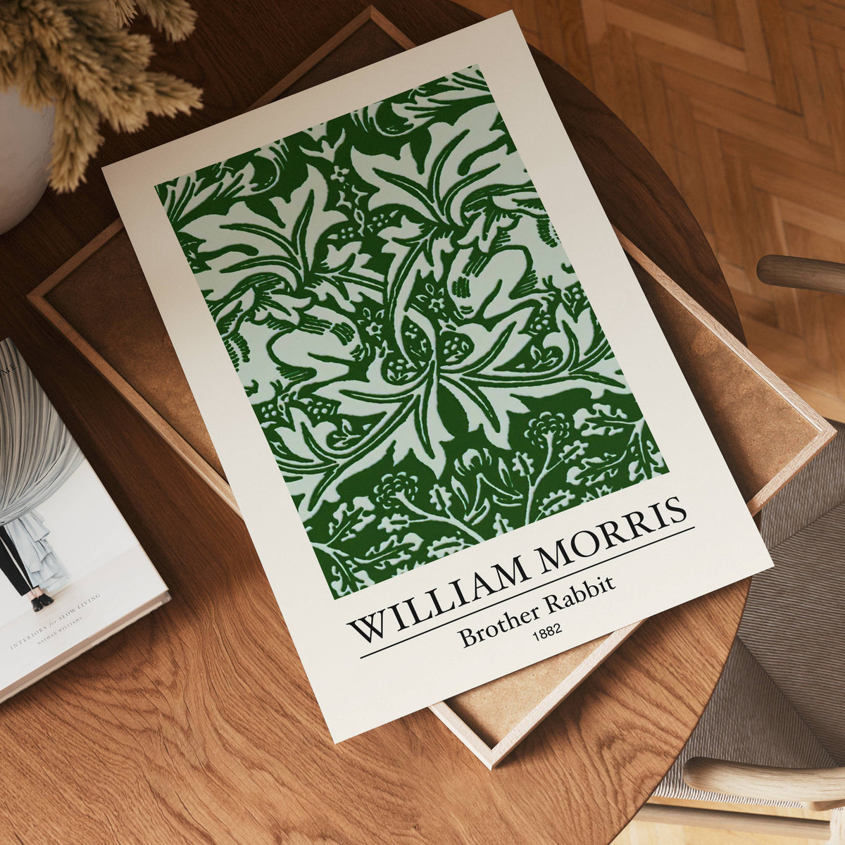 William Morris Brother – affisch med stilfullt motiv från Bozetto i hög kvalitet