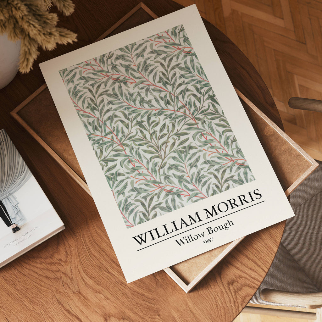 William Morris Willow Bough – affisch med stilfullt motiv från Bozetto i hög kvalitet