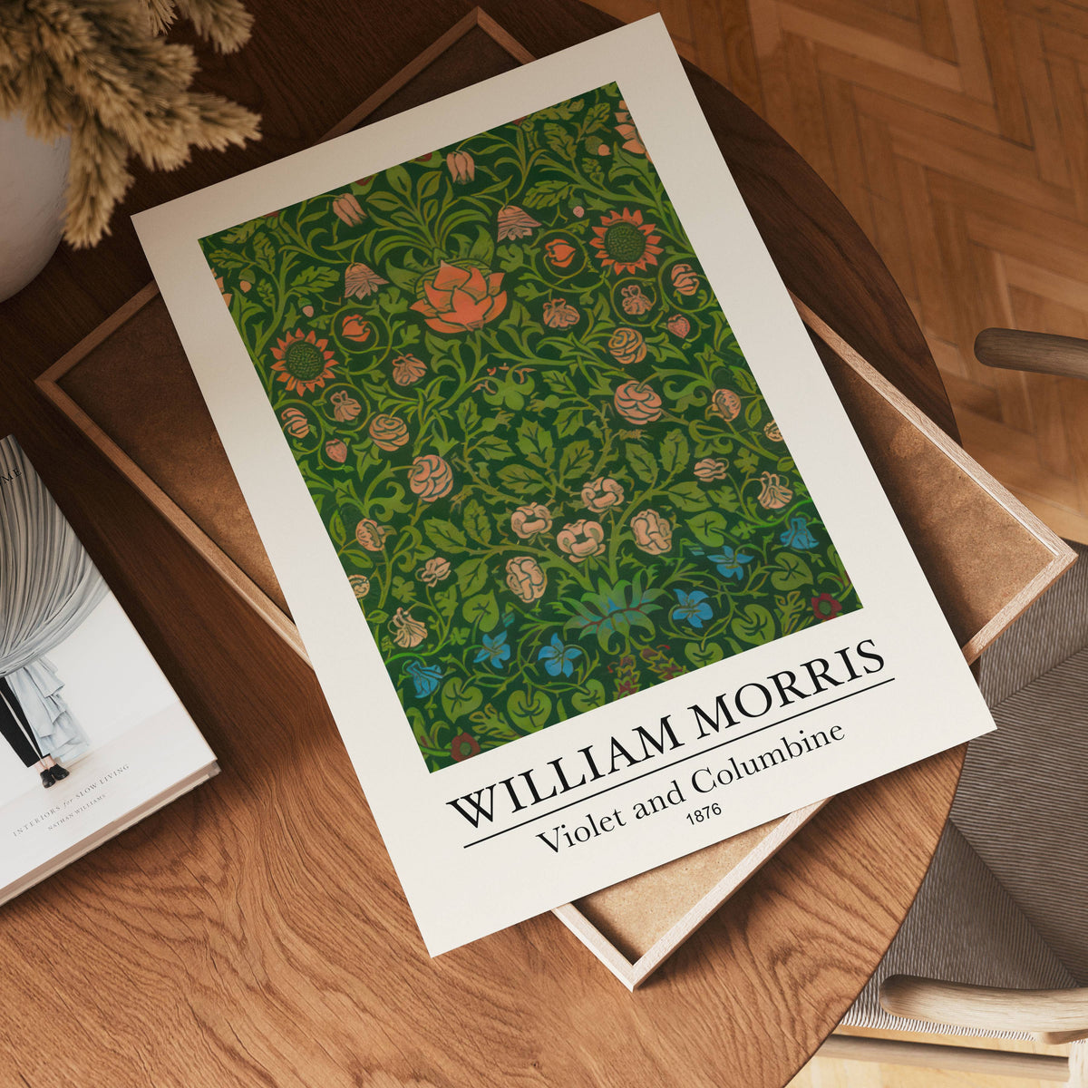 William Morris Violet and – affisch med stilfullt motiv från Bozetto i hög kvalitet