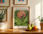 William Morris Blooming poster visualiserad på vägg – från Bozetto i hög kvalitet