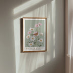William Morris Anemones and Painted Lady Poster – i rum 2