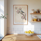 William Morris Blue Tit in Apple Blossom Poster – i rum 1