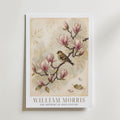 William Morris Finch on Magnolia Branch Poster – med passepartout