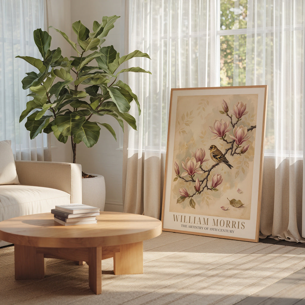 William Morris Finch on Magnolia Branch Poster – i rum 1