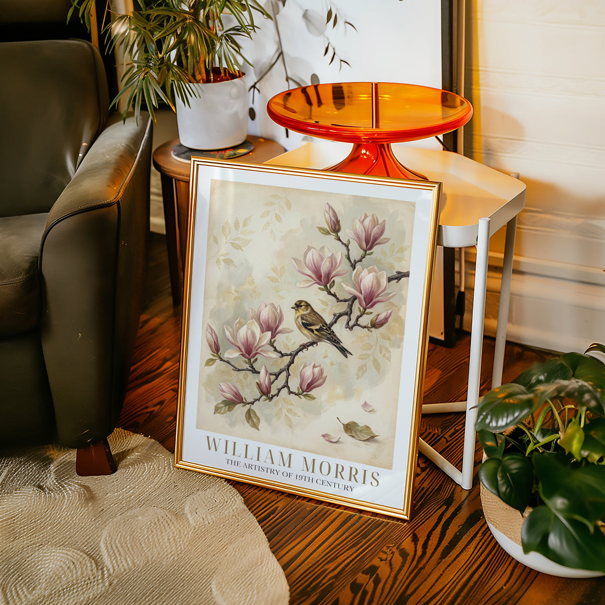 William Morris Finch on Magnolia Branch Poster – i rum 3