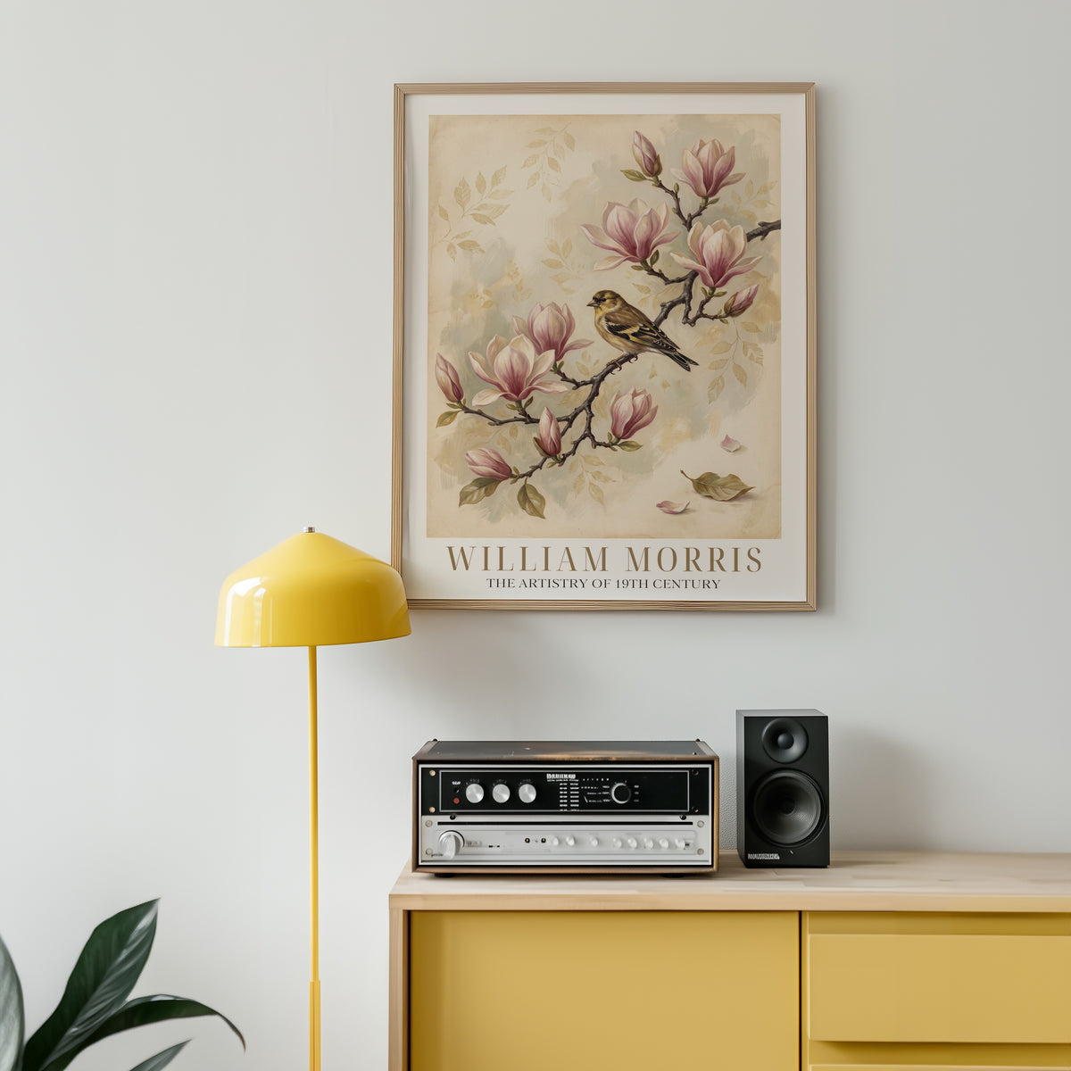 William Morris Finch on Magnolia Branch Poster – i rum 4