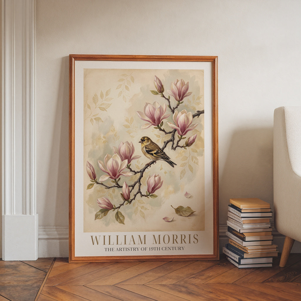 William Morris Finch on Magnolia Branch Poster – i rum 5