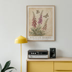 William Morris Foxgloves and Swallowtails Poster – i rum 2
