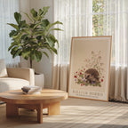William Morris Hedgehog Among Wild Strawberries Poster – i rum 2