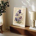 William Morris Irises and Dragonfly Poster – i rum 5