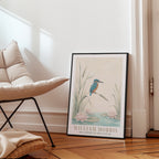 William Morris Kingfisher by the Lily Pond Poster – i rum 3