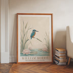William Morris Kingfisher by the Lily Pond Poster – i rum 4