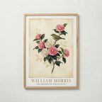 William Morris White-Eye and Camellias Poster – ekram
