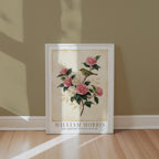 William Morris White-Eye and Camellias Poster – i rum 4
