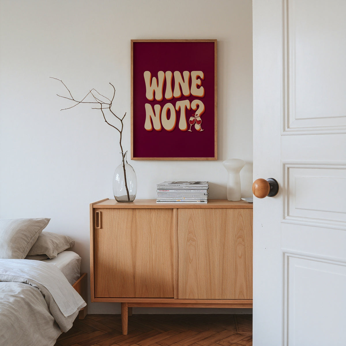 Wine Not Poster – i rum 1