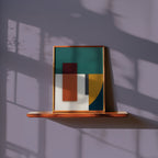 Teal Relief No. 1