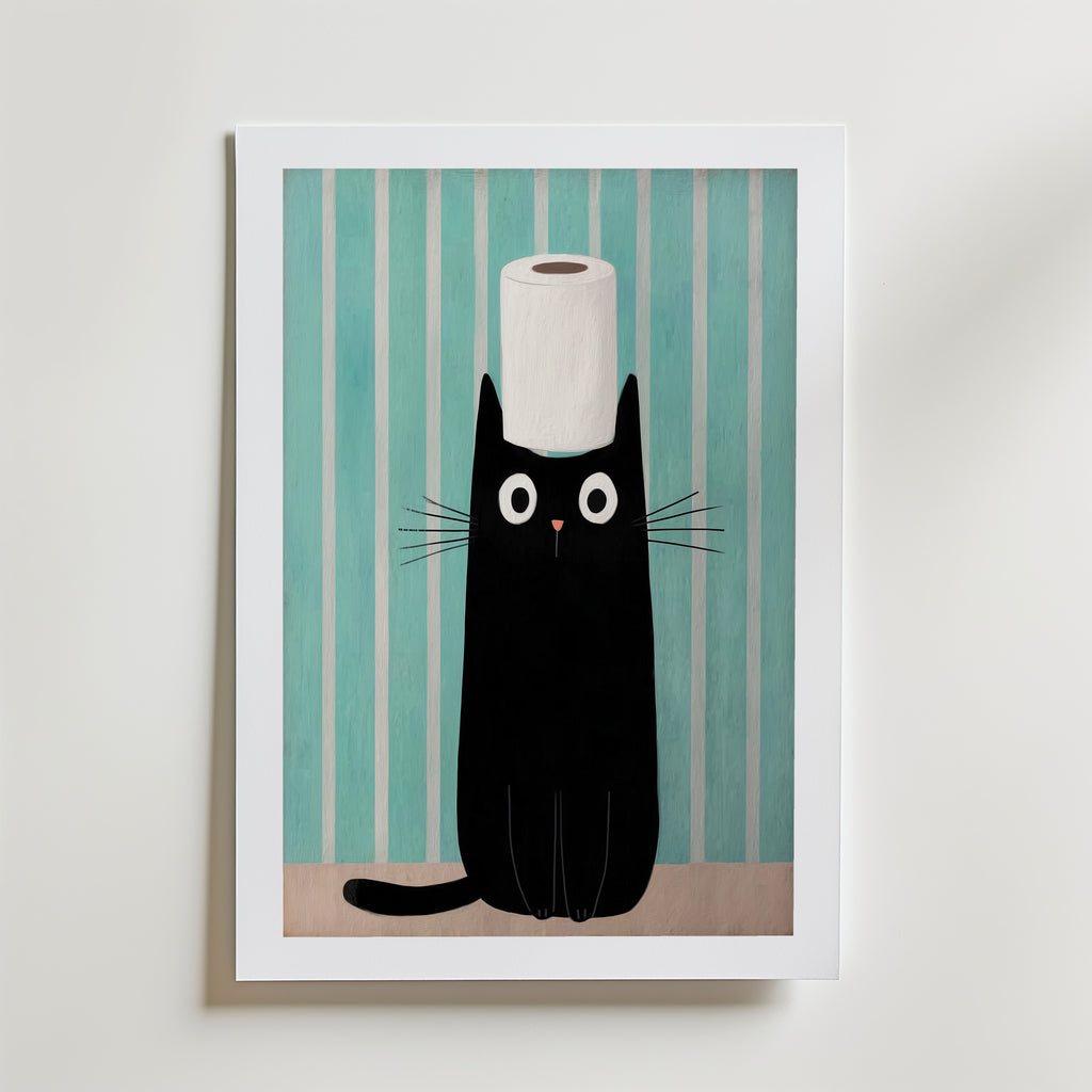 Balancing Act Poster – med passepartout