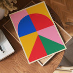 Bauhaus Geometric Harmony – affisch med stilfullt motiv från Bozetto i hög kvalitet