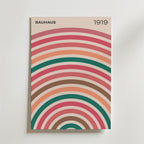 Bauhaus Arches – stilfullt konsttryck från Bozetto, tryckt på matt finpapper i hög tryckkvalitet