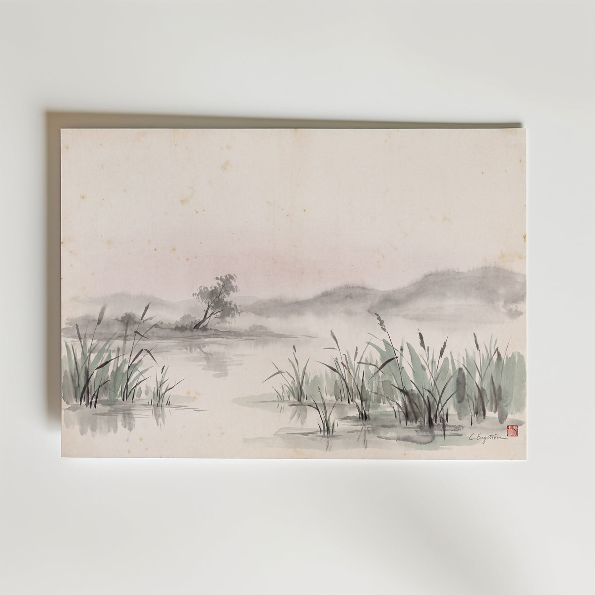 Lakeside By Caroline Engström – canvas utan passepartout
