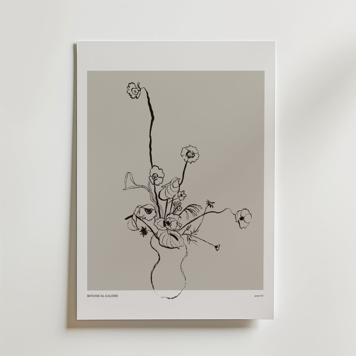 Floral Reverie – stilfullt konsttryck från Bozetto, tryckt på matt finpapper i hög tryckkvalitet