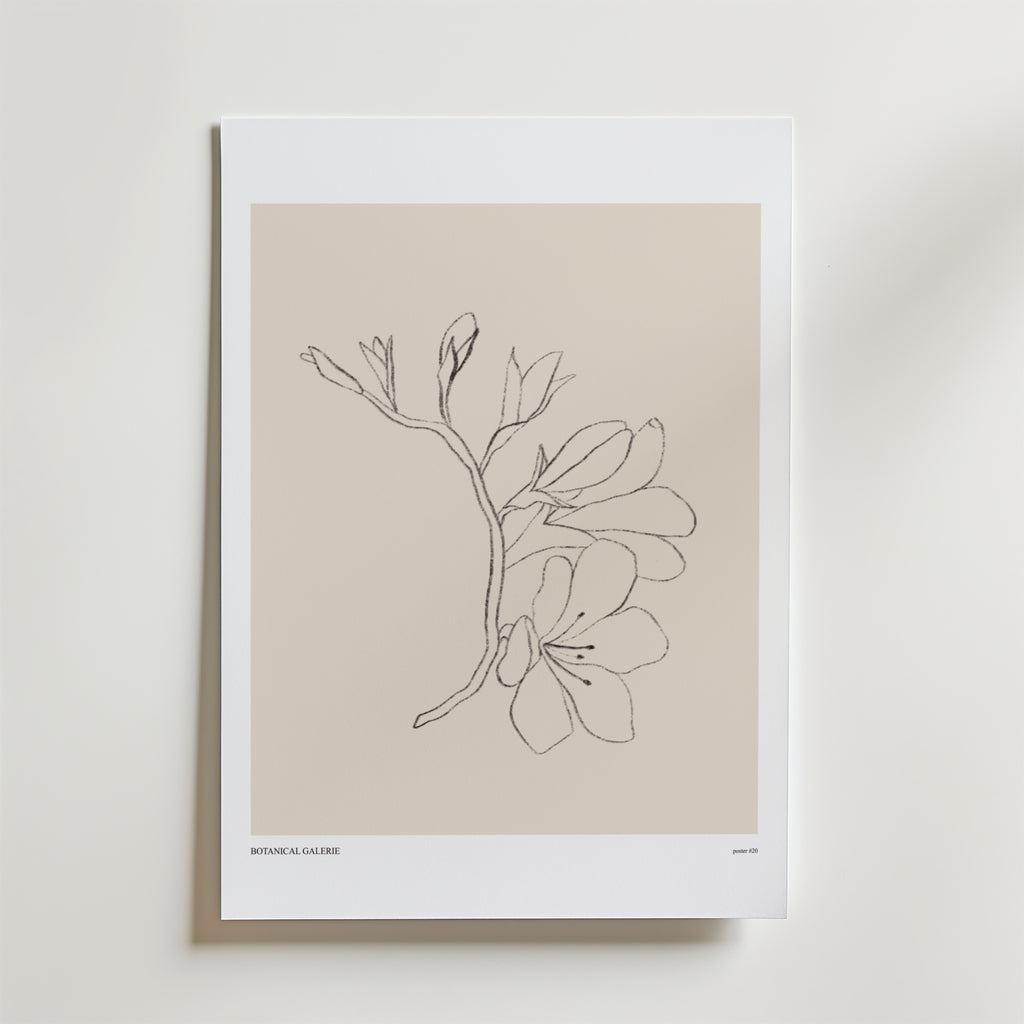Fleeting Beauty – stilfullt konsttryck från Bozetto, tryckt på matt finpapper i hög tryckkvalitet