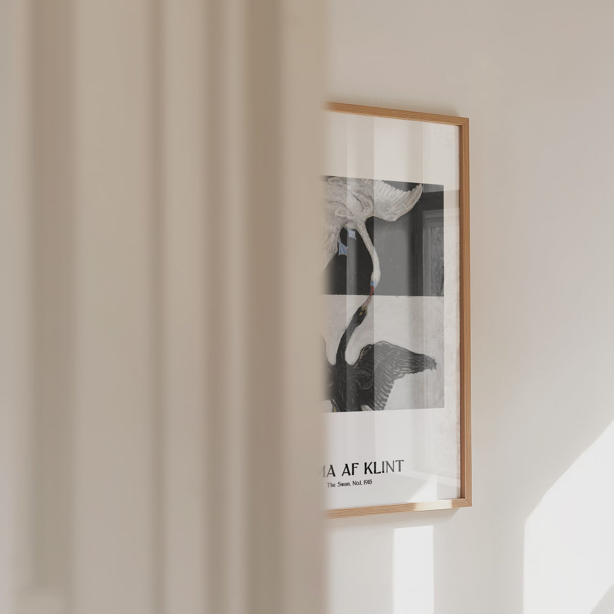 Hilma af Klint The Swan No.1 Poster – väggvideo