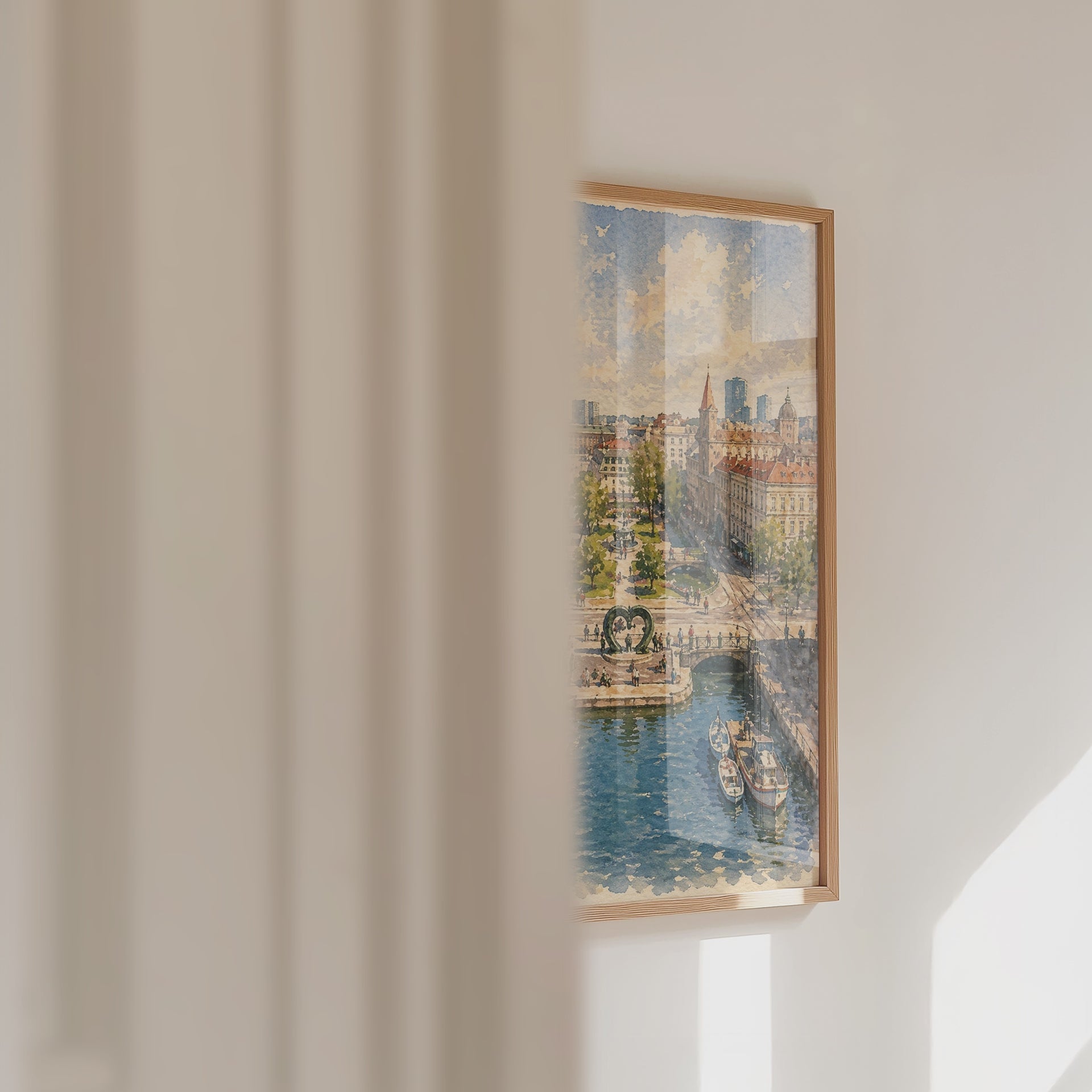 Brunnsparken Göteborg Poster – väggvideo