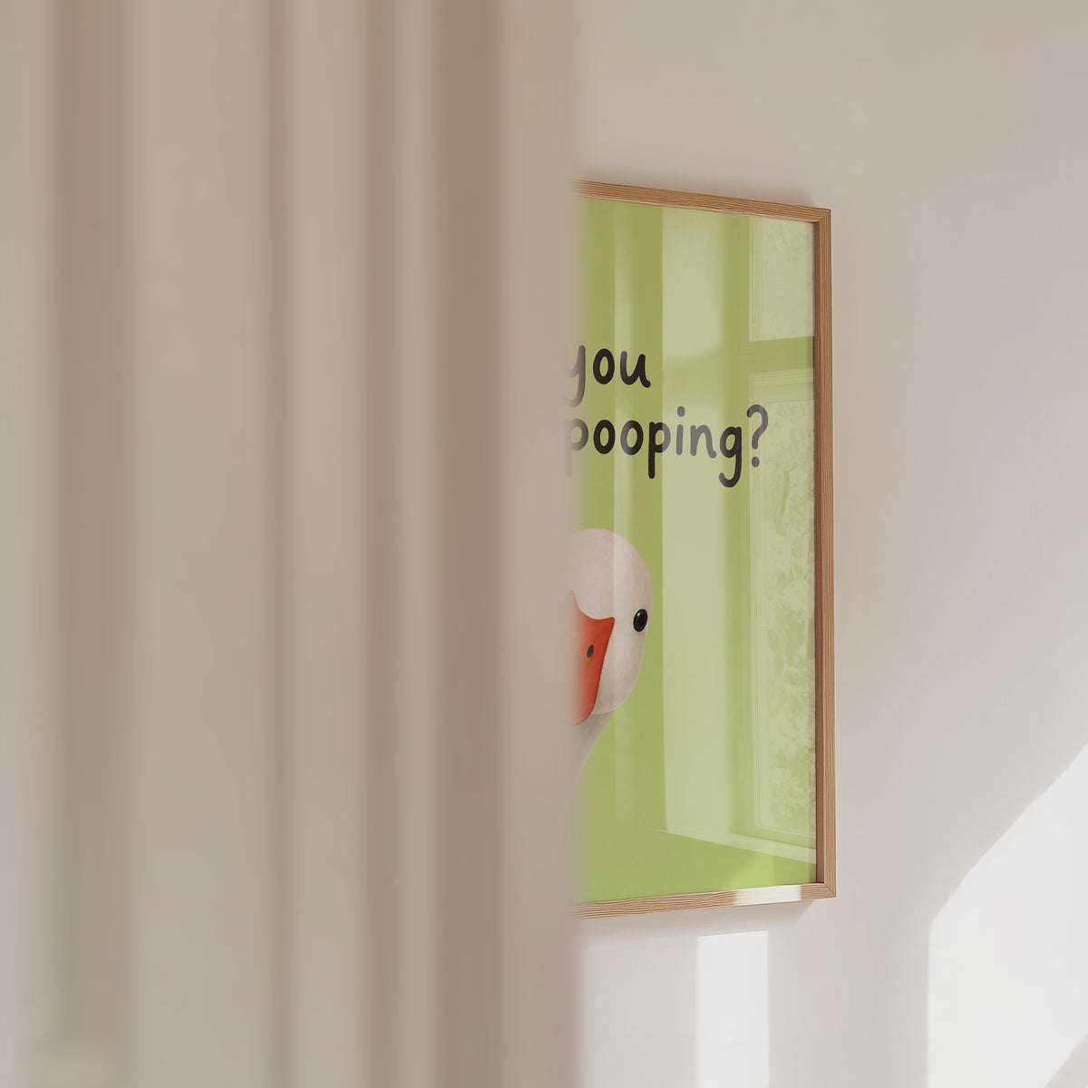 You Pooping Poster – väggvideo