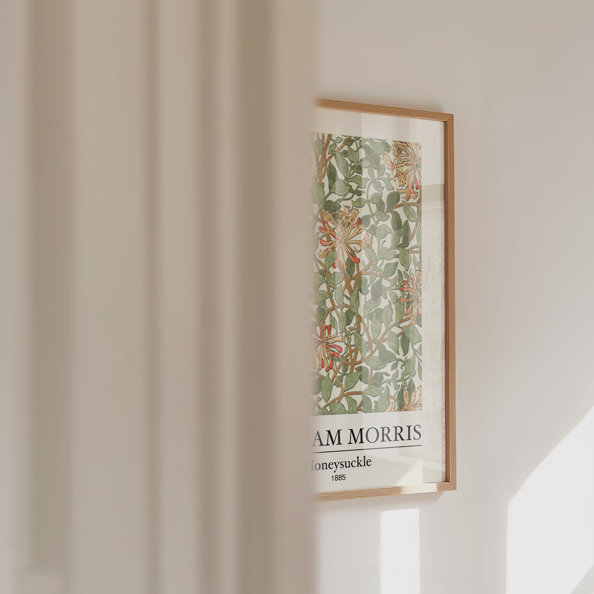 William Morris Honeysuckle Poster – väggvideo