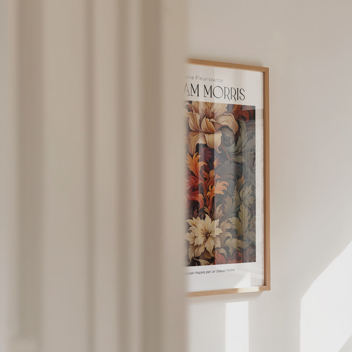 William Morris Autumn Flourish Poster – väggvideo