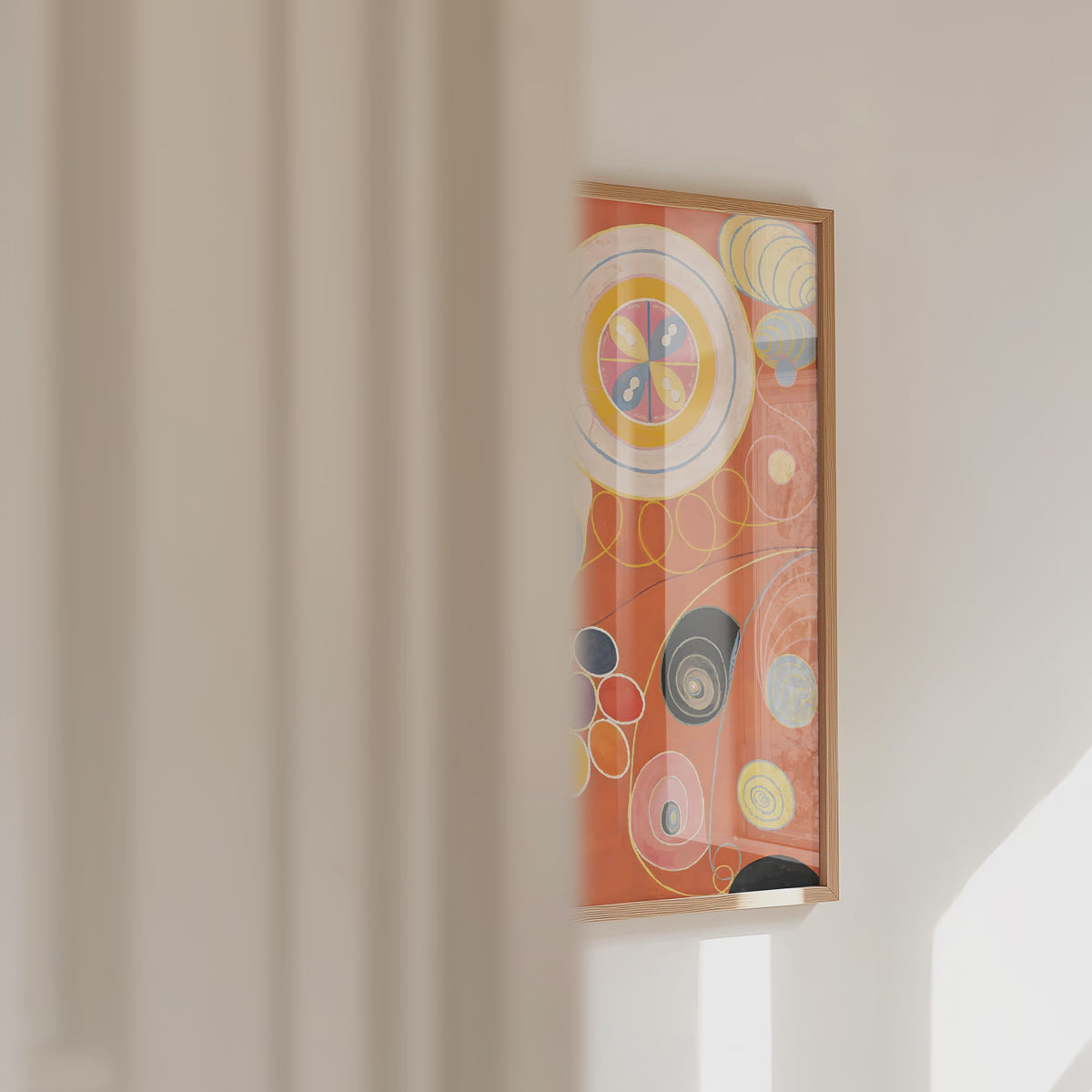 Hilma af Klint Spirals of Creation Poster – väggvideo