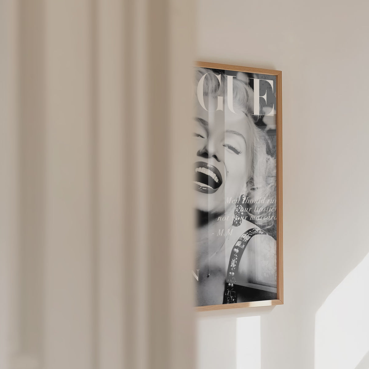 Marilyn Vogue Poster – väggvideo