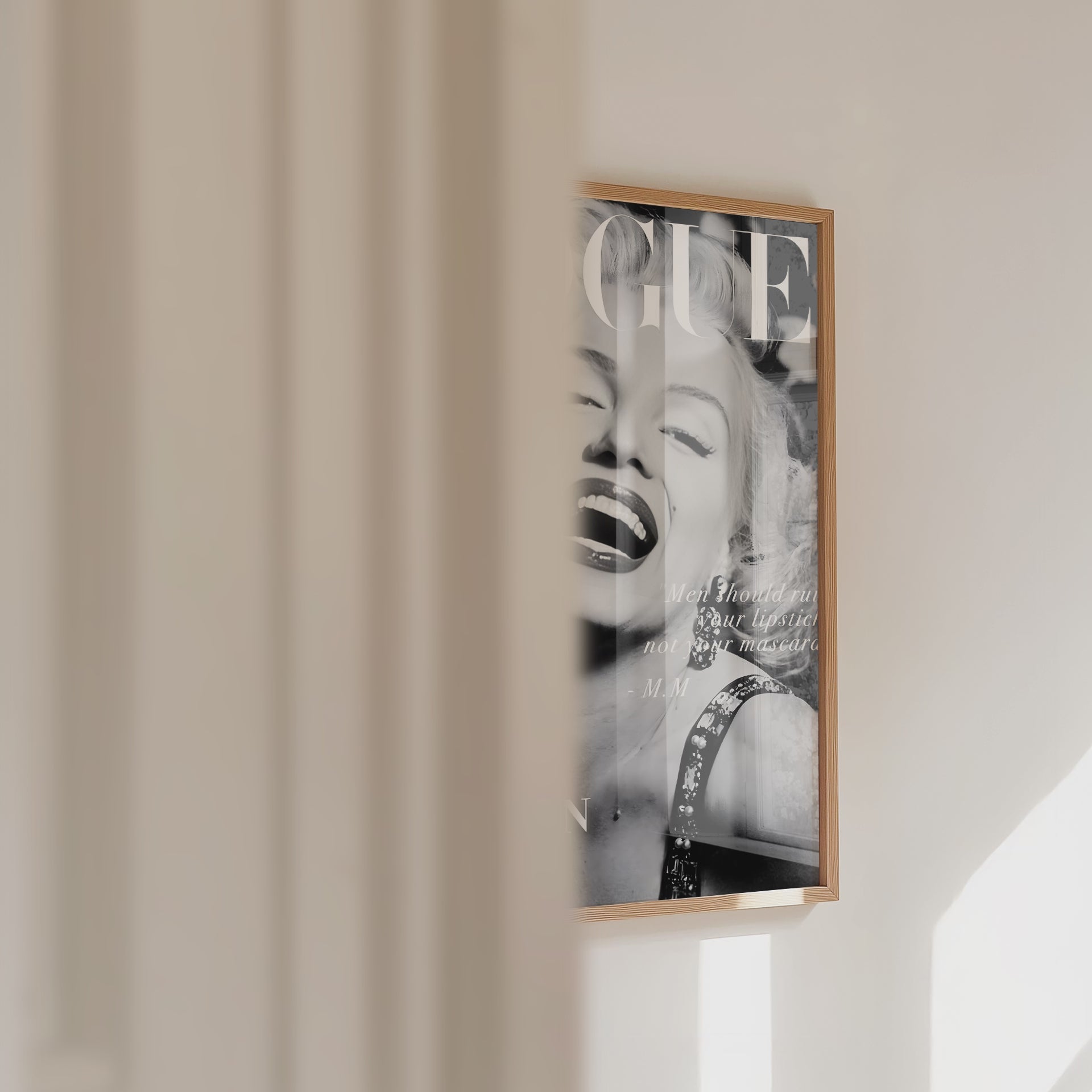 Marilyn Vogue Poster – väggvideo