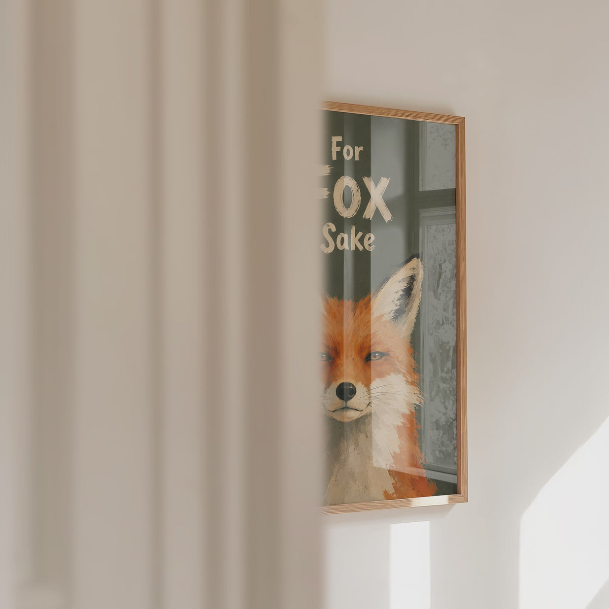 For Fox Sake Poster – väggvideo