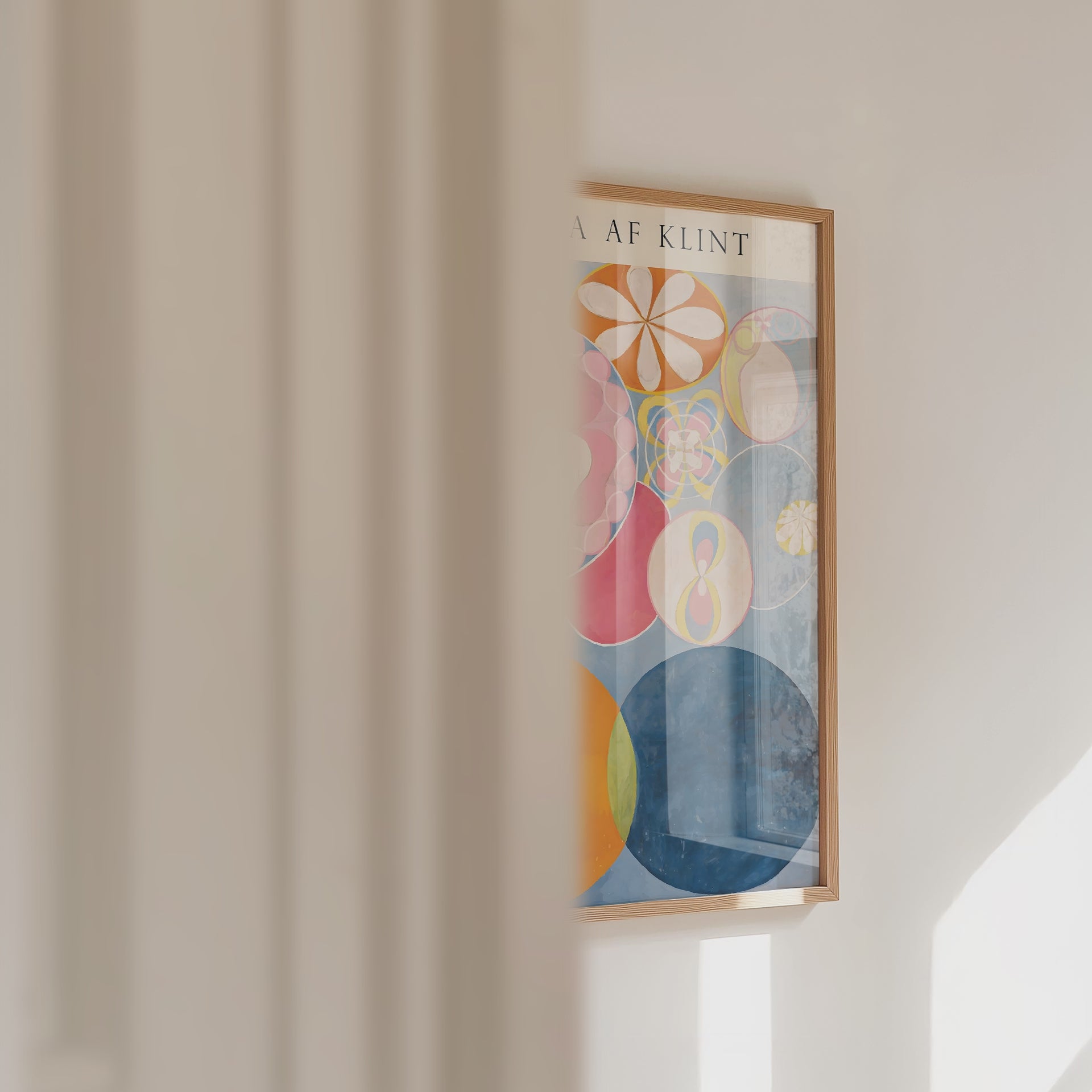 Hilma af Klint Circles of Unity Poster – väggvideo