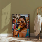 Summer Shades Poster i stilren inredning, premiumtryck från Bozetto