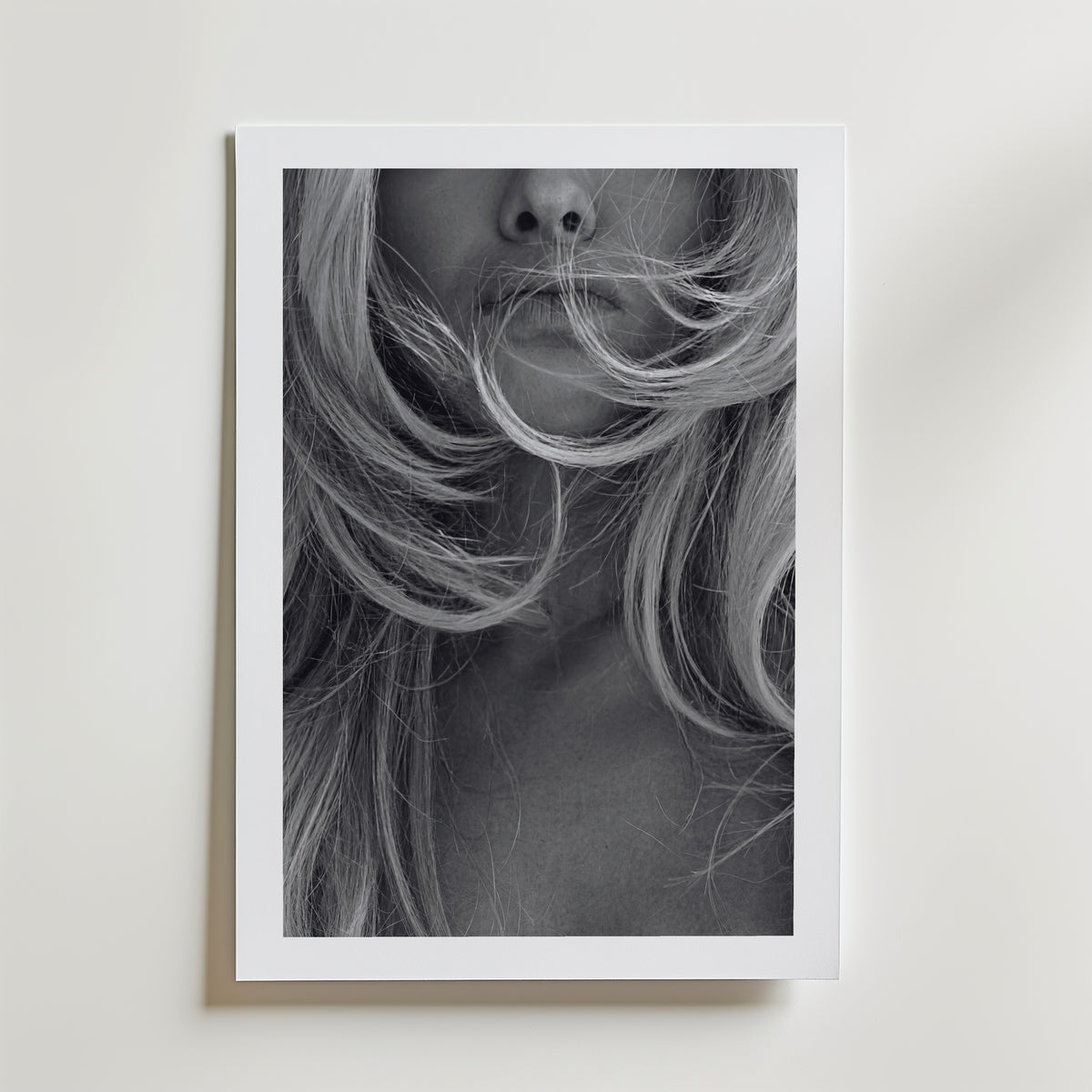 Windswept Muse Poster – med passepartout