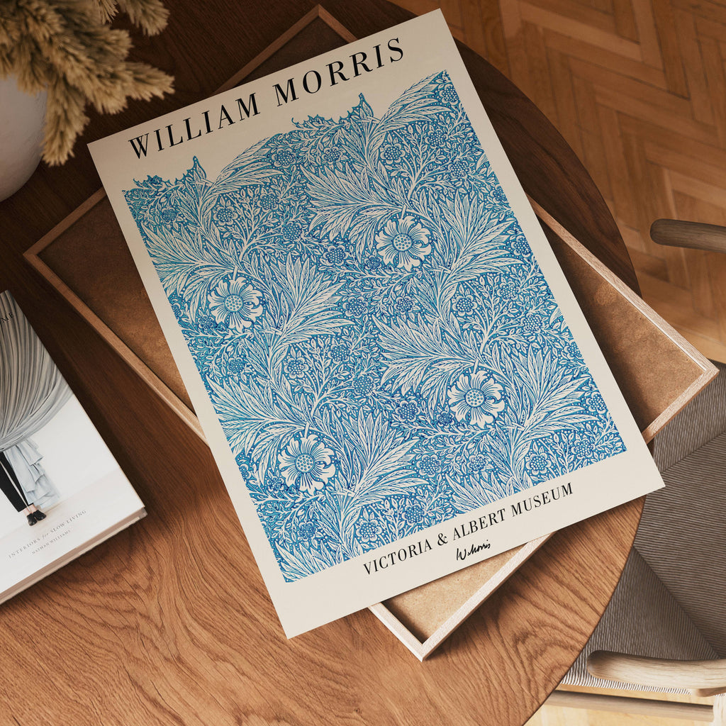 William Morris Victoria & – affisch med stilfullt motiv från Bozetto i hög kvalitet