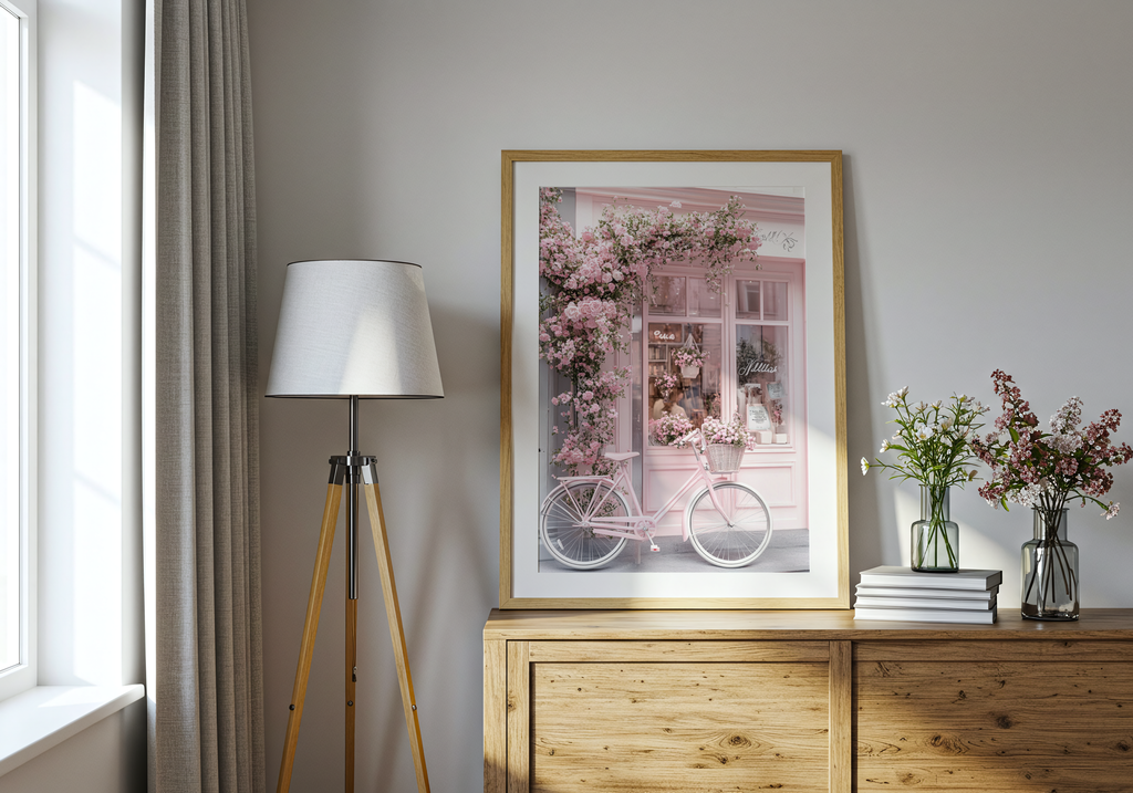 La Vie en Rose poster visad rakt fram – Bozetto affisch i hög tryckkvalitet i hög tryckkvalitet