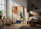 Abstract botanical modern – affisch med stilfullt motiv från Bozetto i hög kvalitet