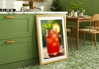 Strawberry Lemonade poster visad rakt fram – Bozetto affisch i hög tryckkvalitet