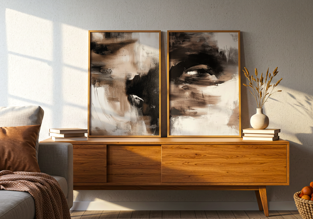 Abstract Shadows – affisch med snyggt motiv, köp enkelt hos Bozetto i flera storlekar