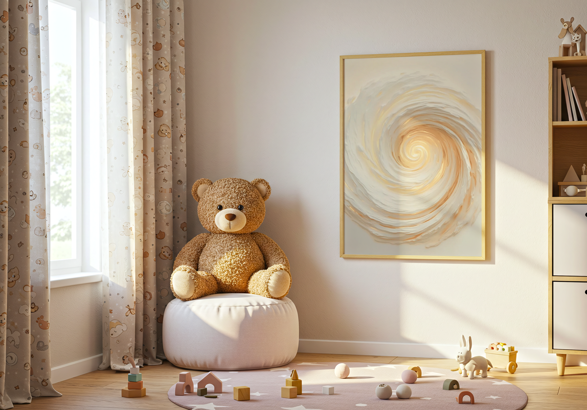 Abstract Spiral – affisch med snyggt motiv, köp enkelt hos Bozetto i flera storlekar