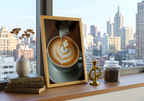 Elegant Barista Coffee – affisch med stilfullt motiv från Bozetto i hög kvalitet