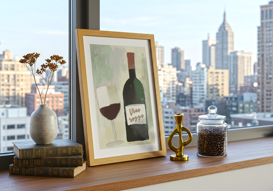 Vino Rosso Poster