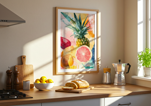 Abstract Harvest No.2 Poster